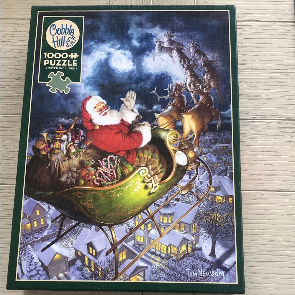Merry Christmas to All - Santa’s Sleigh Puzzle